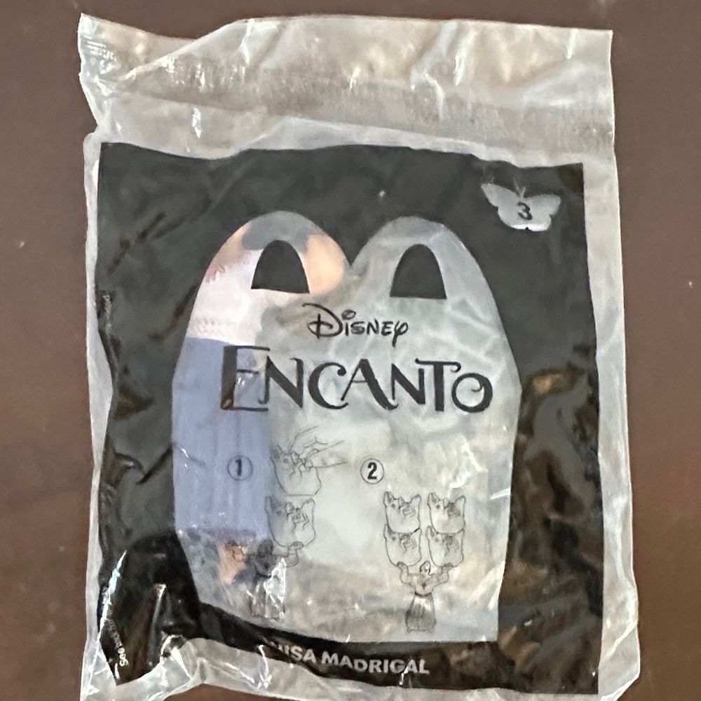 Disney Encanto the Movie McDonald's #3 Toy Luisa Madrigal 2021